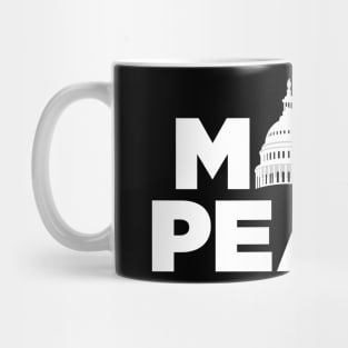 Make Peace US Capitol Mug